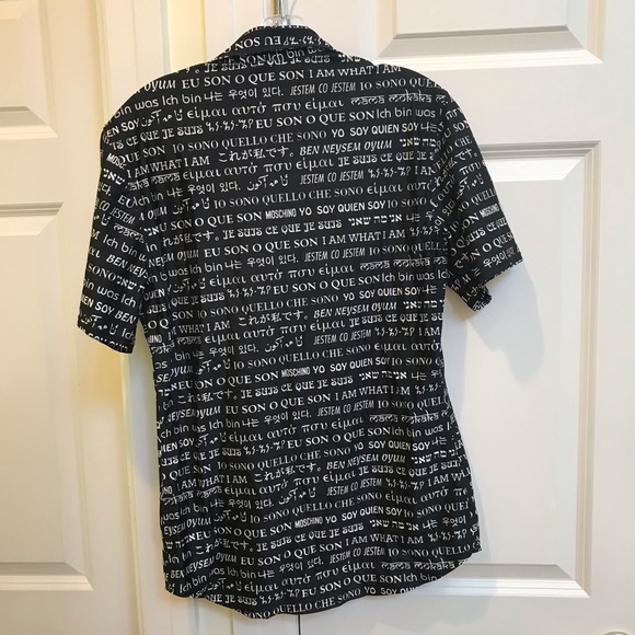 Moschino “I am what I am” Blouse - Picture 6 of 6